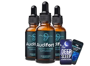 Audifort 3 bottle supplement pack