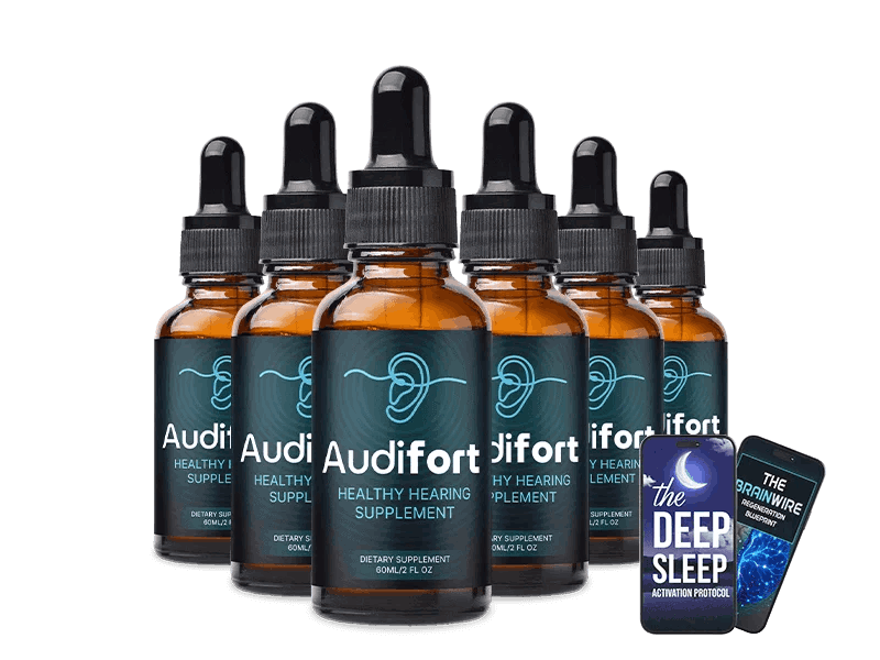 Audifort 6 bottle supplement pack with maximum discount